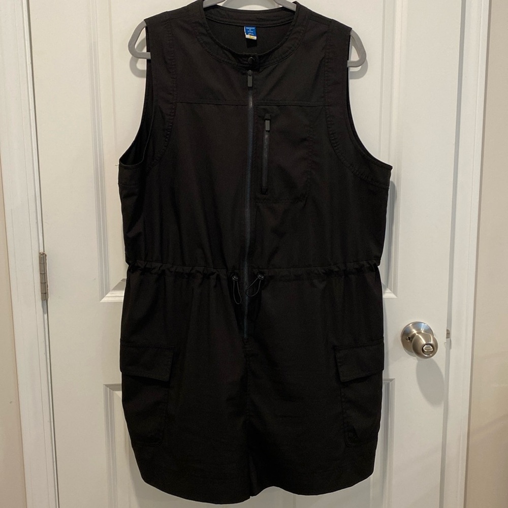 Old Navy StretchTec zip romper (XL)